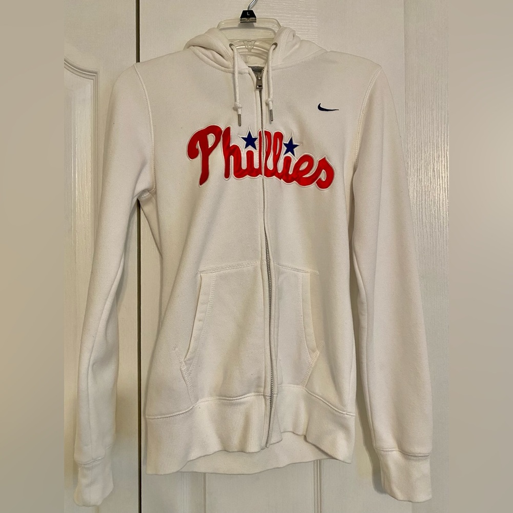 Phillies Nike Women’s Full Zip Hooded Sweatshirt